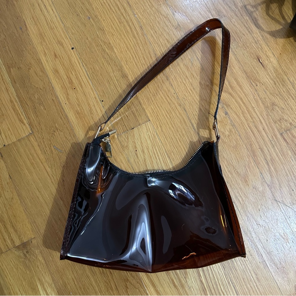 Brown Clear Bag